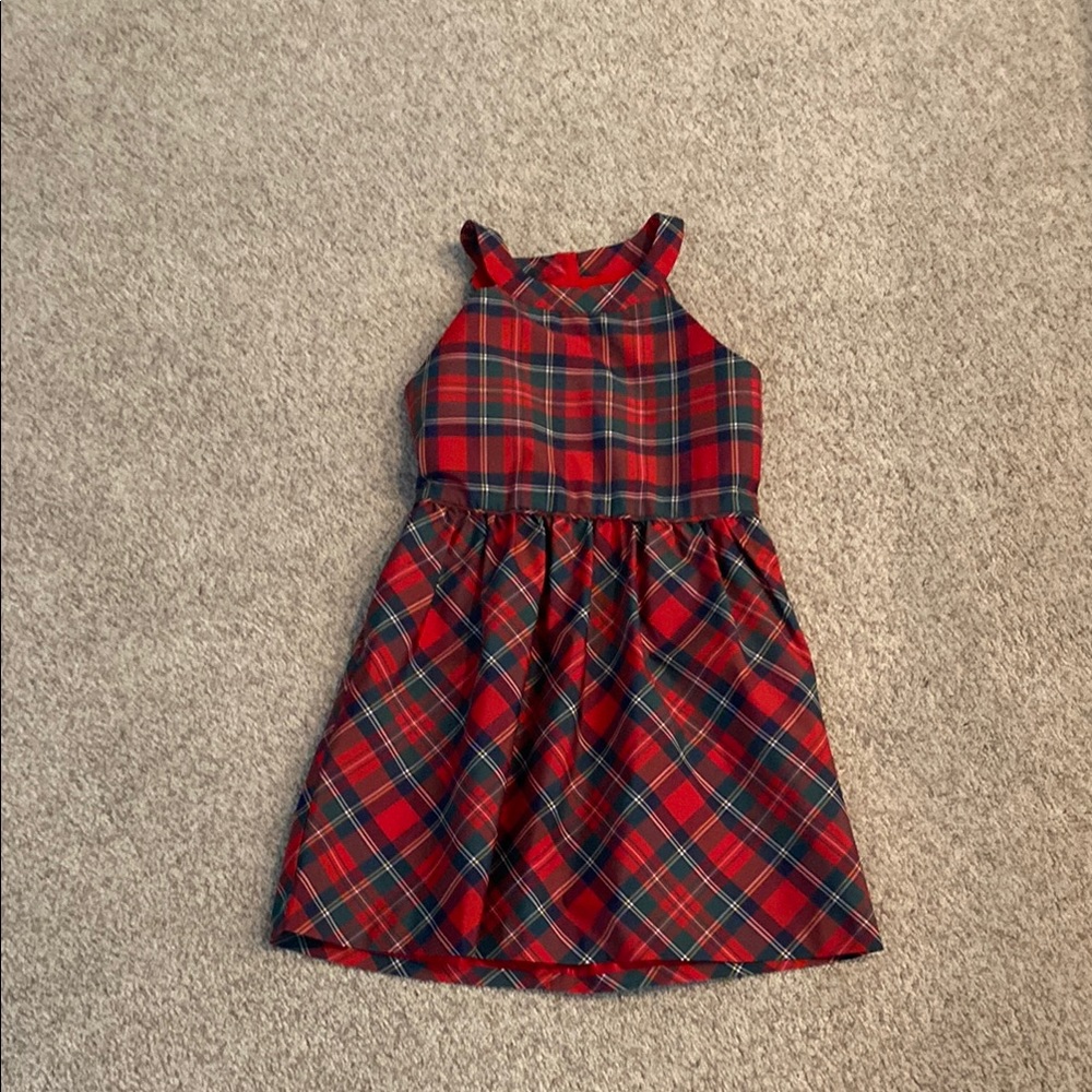 Vineyard Vines Red and Blue Pleated Sundress